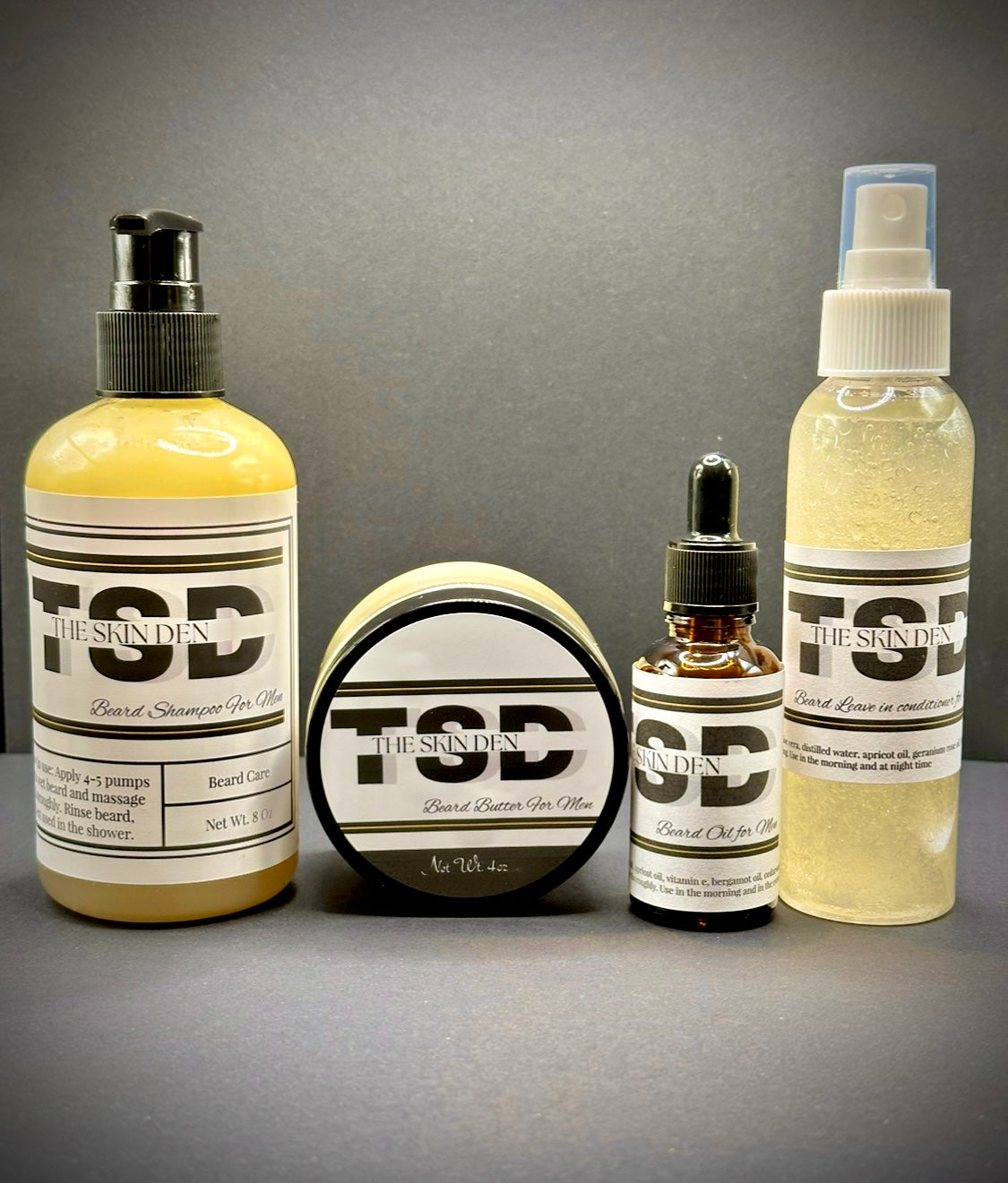 Beard care kit for men